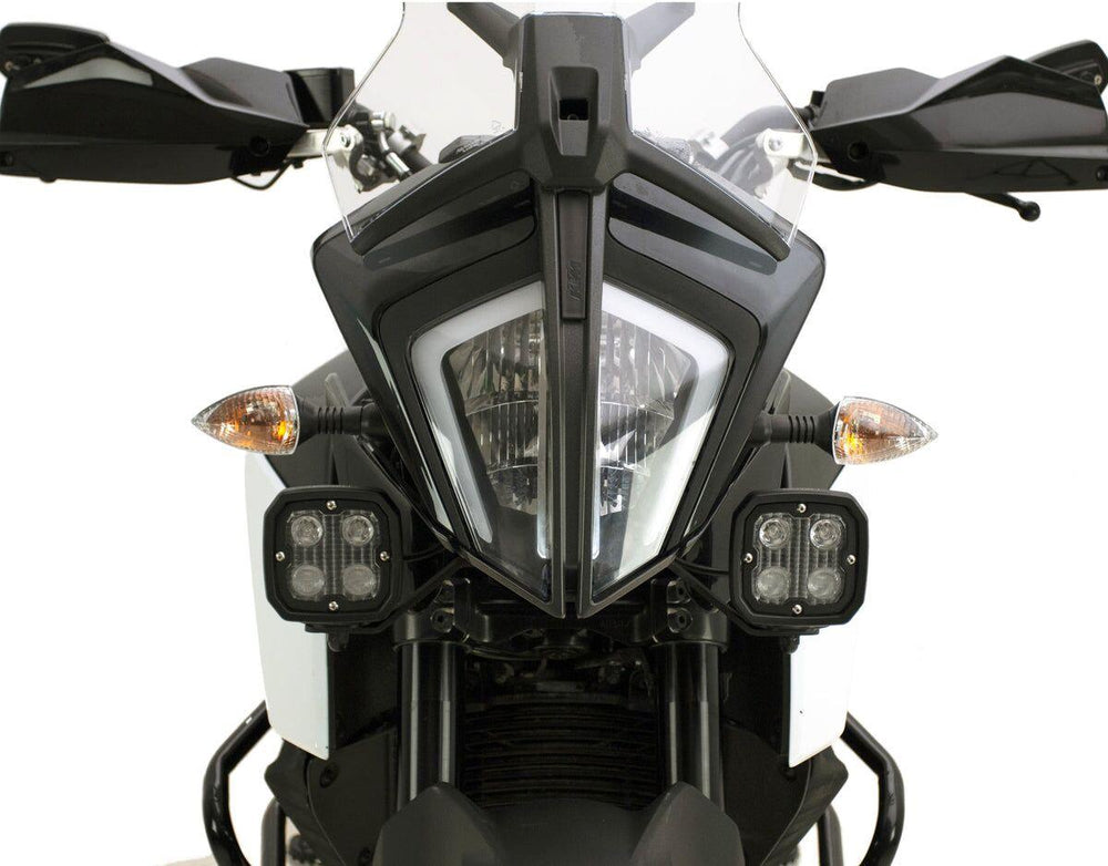 Denali Driving Light Mount For KTM  AdVenture 390 2020-2021 Black