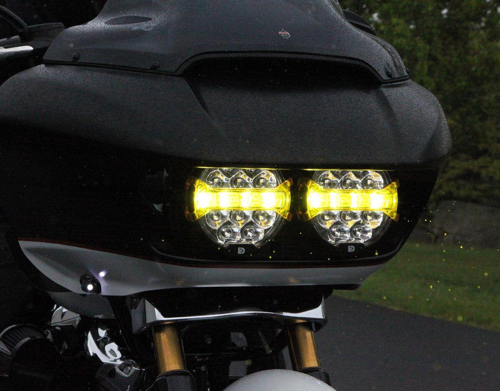 Denali D14 Destroyer LED Headlight Upgrade Kit For Harley Davidson FLTRK 1868 2020-2023