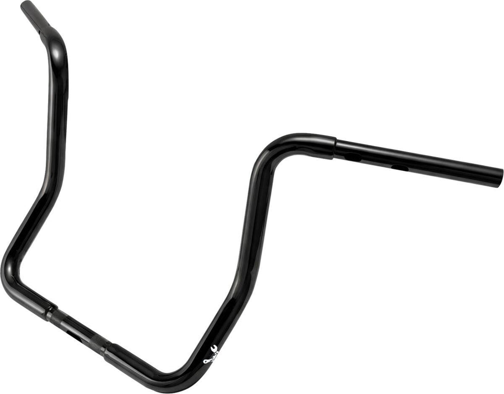 Burly 1-1/4" Bagger Ape Hanger Handlebar For Harley Davidson FLHX 1923 ABS 2024-2026 38 cm (15") - Black