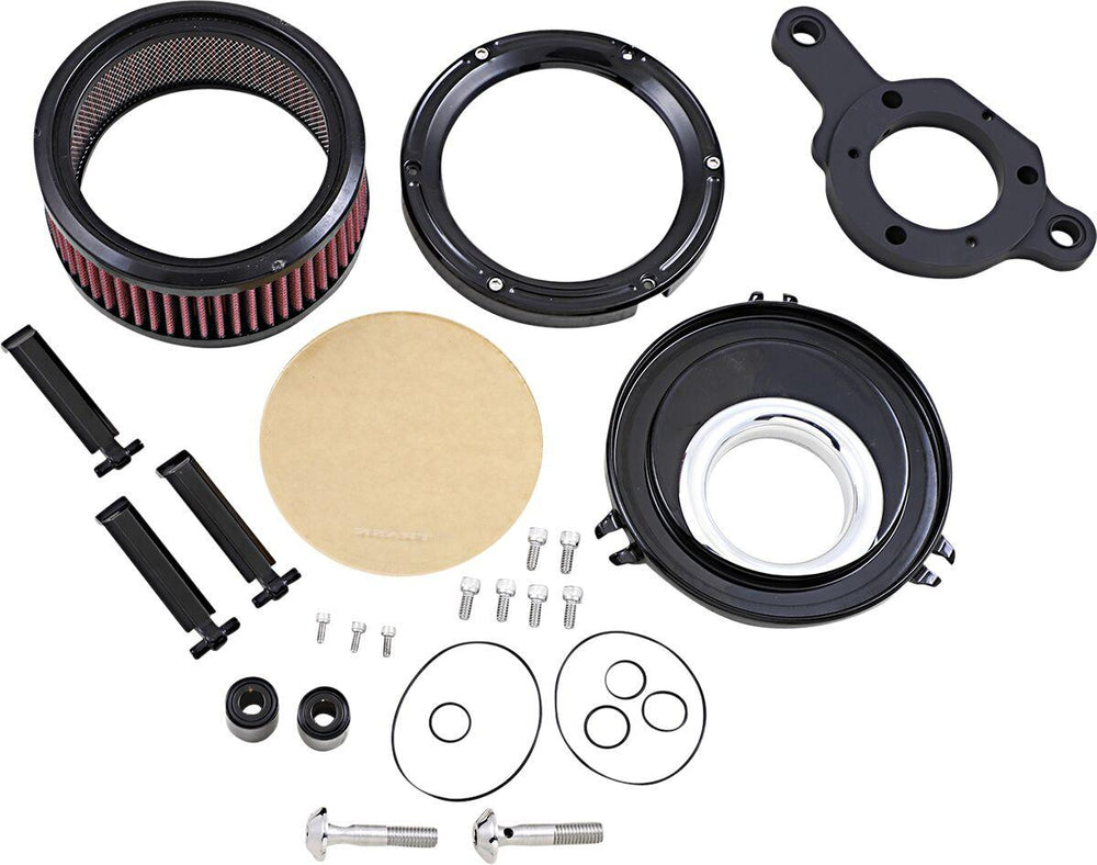 Trask Assault Charge High-Flow Air Cleaner For Harley Davidson FLDE 1750 2018-2020 - Black