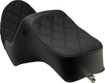 Slyfox High Noon Seat For Harley Davidson FXR1340 1986-1994 Double Diamond - Black