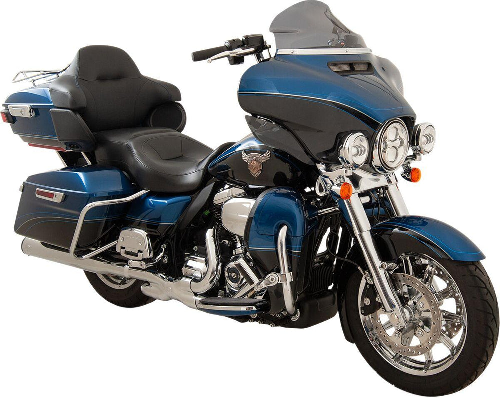 Klock Werks Flare Windshield For Harley Davidson FLH 1868 ABS 2021 21.5 cm (8-1/2") - Dark Smoke