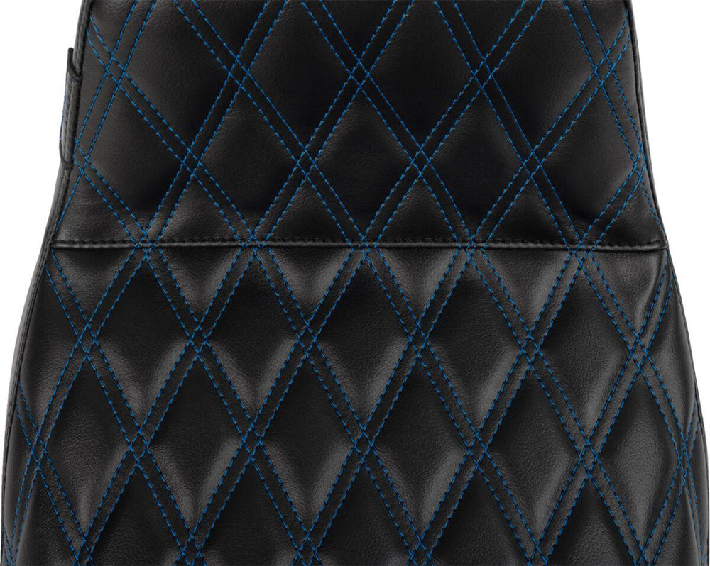 LE Pera Tailwhip Seat For Harley Davidson FLHX 1750 ABS 2023 Double Diamond - Black/Blue