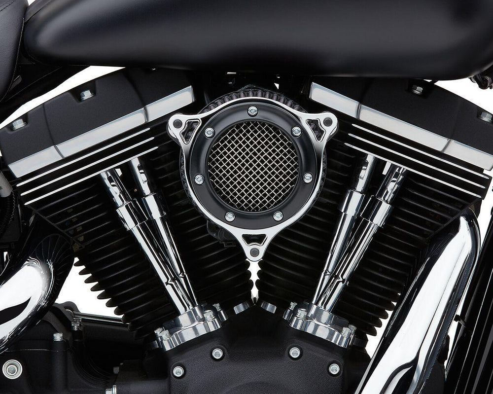 Cobra RPT Air Intake Kit For Harley Davidson FLD 1690 2012-2013 - Black/Chrome