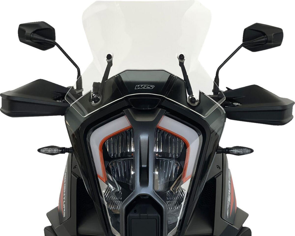 WRS Windscreen For KTM Super Adventure 1290 R ABS 2021-2024 30 cm (11-3/4") - Clear