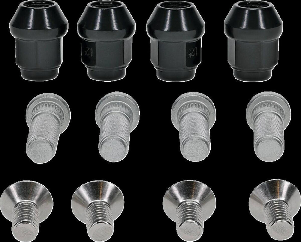 Moose Racing Wheel Stud/Nut Kit For Can Am Commander 1000 R EFI 2021-2025 Fits Front Or Rear - Silver