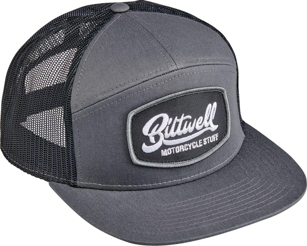 Biltwell Mens Adult Ridgecrest Hat One Size - Black Grey
