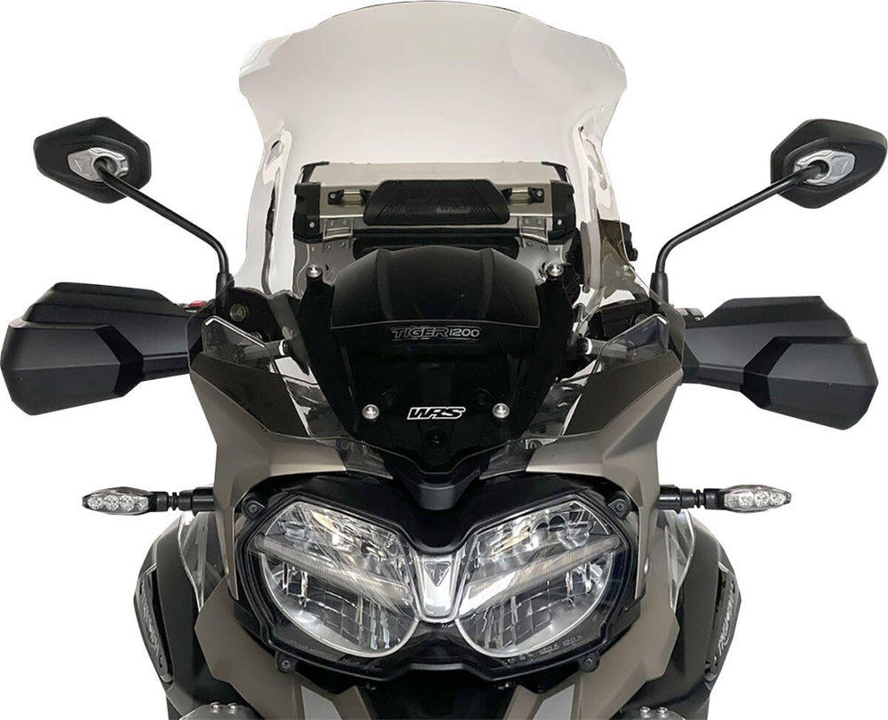 WRS Windscreen For Triumph Tiger Explorer XCA ABS 2016-2020 59 cm (23-1/4") - Smoke