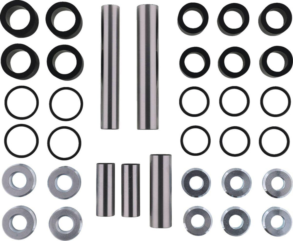 Moose Racing Rear Independent Suspension Linkage Rebuild Kit For Polaris Ranger XD 1500 4x4 2024-2026 Rear - Black/Silver