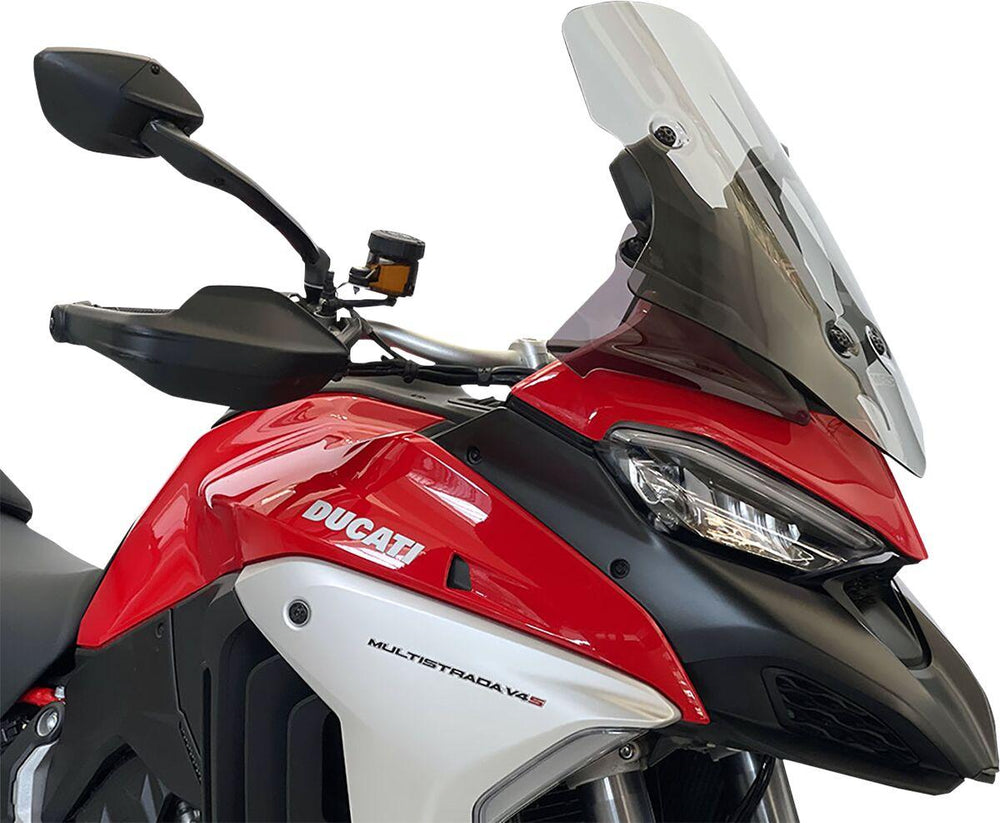 WRS Windscreen For Ducati MultiStrada V4 1200 ABS 2021-2024 52 cm (20-1/2") - Smoke