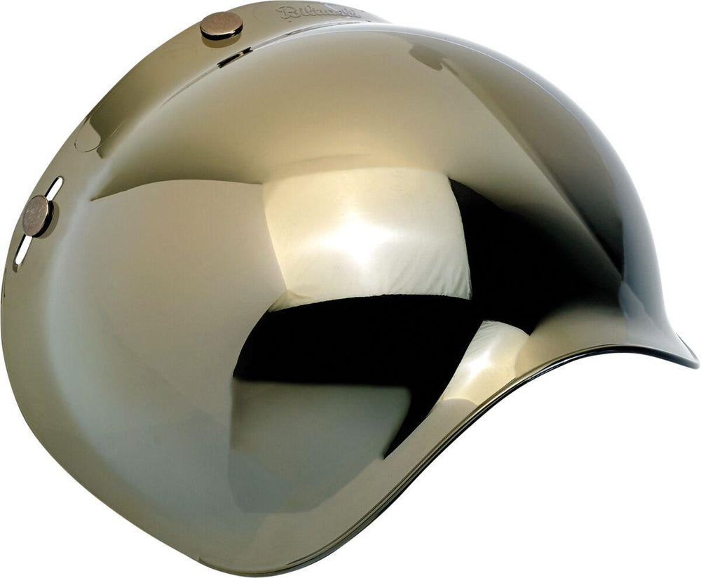 Biltwell Anti-Fog Bubble Shield - Gold Mirror