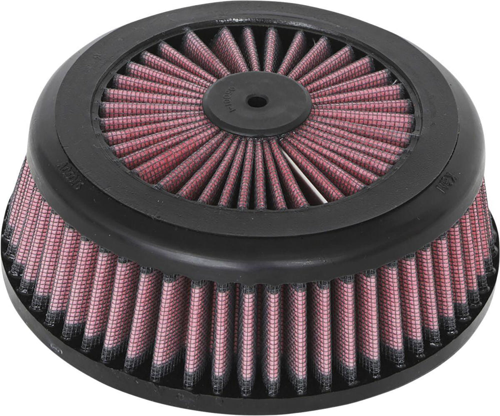 K&N High Flow Air Filter For Kawasaki KLX250 2019 - Black Red