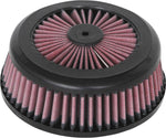 K&N High Flow Air Filter For Kawasaki KLX250 2019 - Black Red