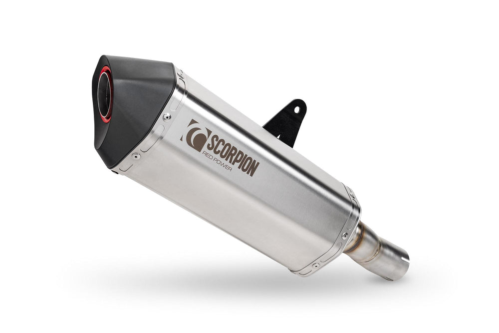 Scorpion Serket Parallel Slip-On Stainless Steel For Suzuki V-Strom 800 DE 2023-2025