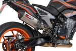 Scorpion Serket Parallel Slip-On Titanium For KTM 790 Duke 2022-2025
