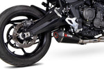 Scorpion Serket Taper Full System Carbon Fibre For Triumph Tiger Sport 660 2022-2024
