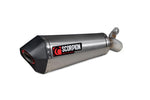 Scorpion Serket Taper Slip-On Stainless Steel For Suzuki GSX-S 1000 GT 22- 2022-2025