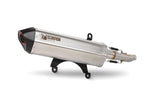 Scorpion Serket Parallel Slip-On Stainless Steel For Yamaha X-Max 300 Euro 5 2021-2024