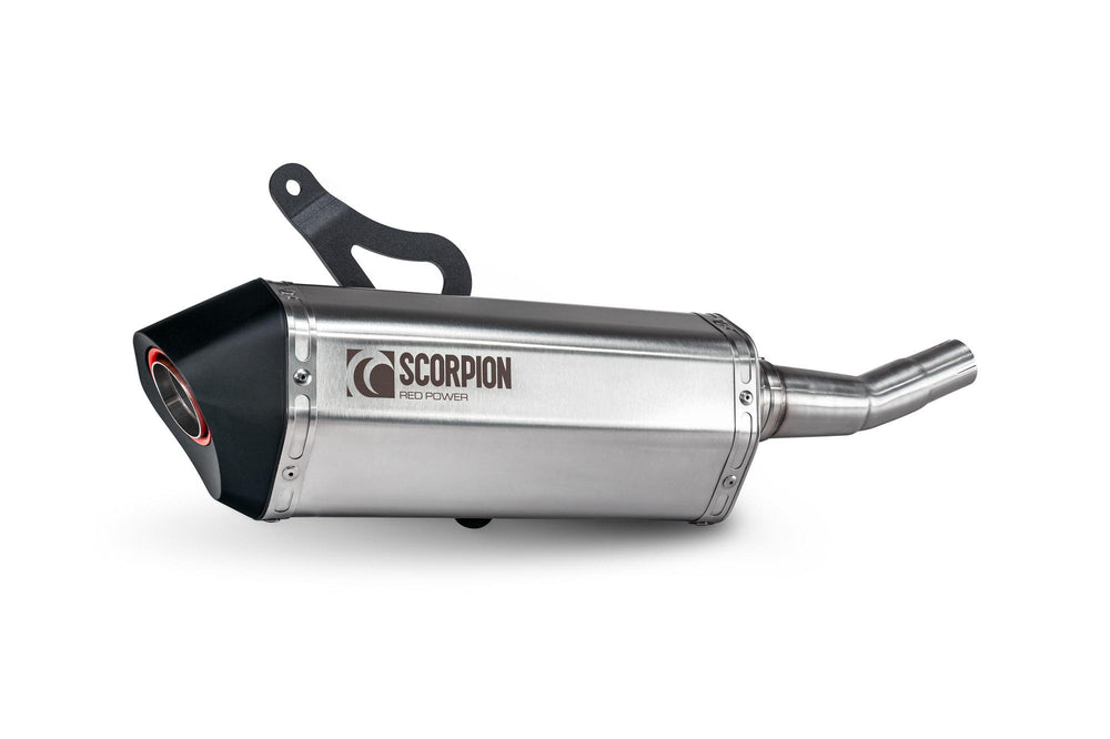 Scorpion Serket Parallel Slip-On Stainless Steel For Vespa GTS 310 2024-2025