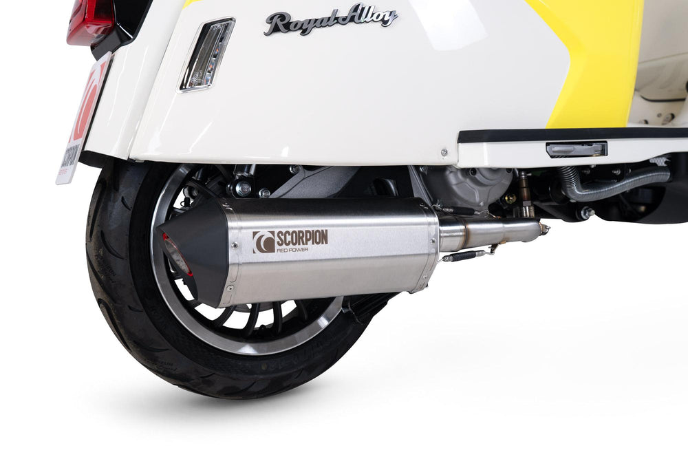 Scorpion Serket Parallel Full System Stainless Steel For Royal Alloy GT125 2022-2024