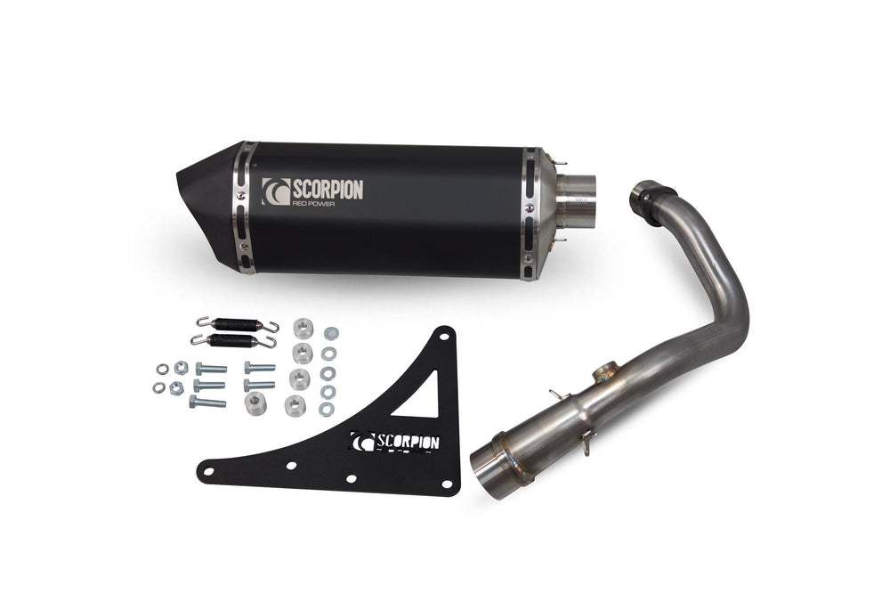 Scorpion Serket Parallel Full System Black Ceramic For Royal Alloy GP200 2017-2018