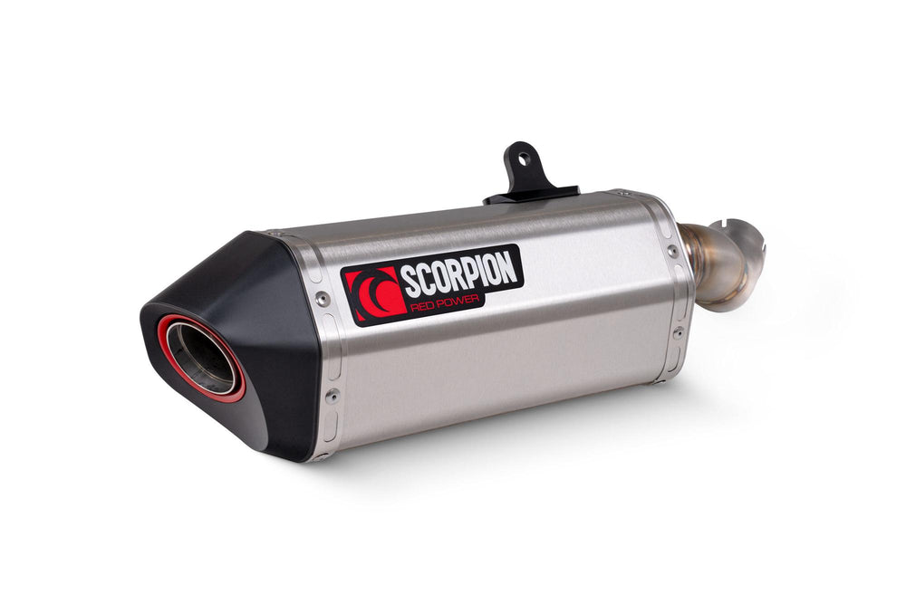 Scorpion Serket Parallel Slip-On Stainless Steel For Kawasaki ZX-4RR 2023-2025