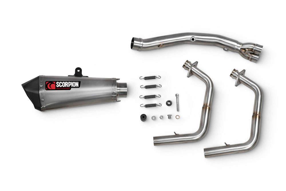 Scorpion Serket Taper Race System Titanium For Kawasaki Ninja 400 2018-2024