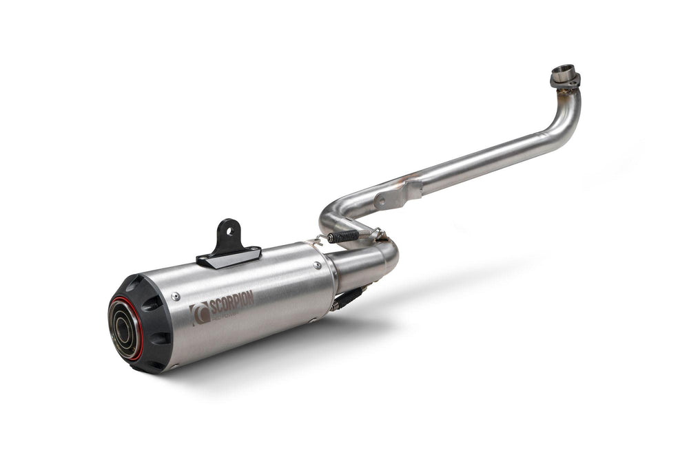 Scorpion Red Power Full System Stainless Steel For Honda MSX 125 2021-2023
