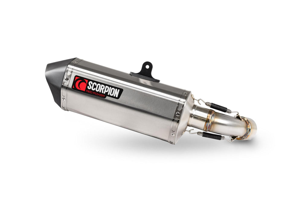 Scorpion Serket Parallel Slip-On  Stainless Steel For KTM 990 Duke 2024-2025