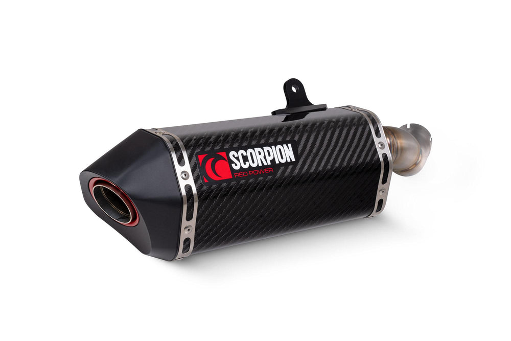 Scorpion Serket Parallel Slip-On Carbon Fibre For Kawasaki ZX-4RR 2023-2025