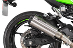 Scorpion Red Power Slip-On Stainless Steel For Kawasaki Ninja 500 2024-2025