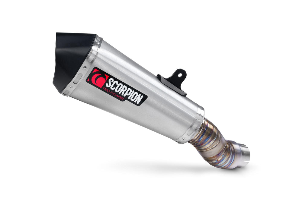 Scorpion Serket Taper Slip-On Stainless Steel For Kawasaki Ninja ZX-10R 2021-2025