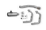 Scorpion Red Power Race System Stainless Steel For Kawasaki Ninja 400 2018-2024