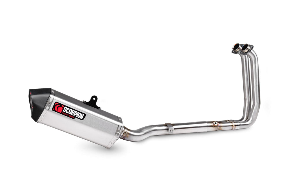 Scorpion Serket Parallel Full System Stainless Steel For Suzuki GSX-8R 2024-2025