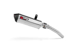 Scorpion Serket Parallel Slip-On Stainless Steel. Fits with panniers For Triumph Tiger 900 2024-2025