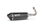 Scorpion Serket Parallel Full System Black Ceramic For Lambretta V125 Special 2021-2025