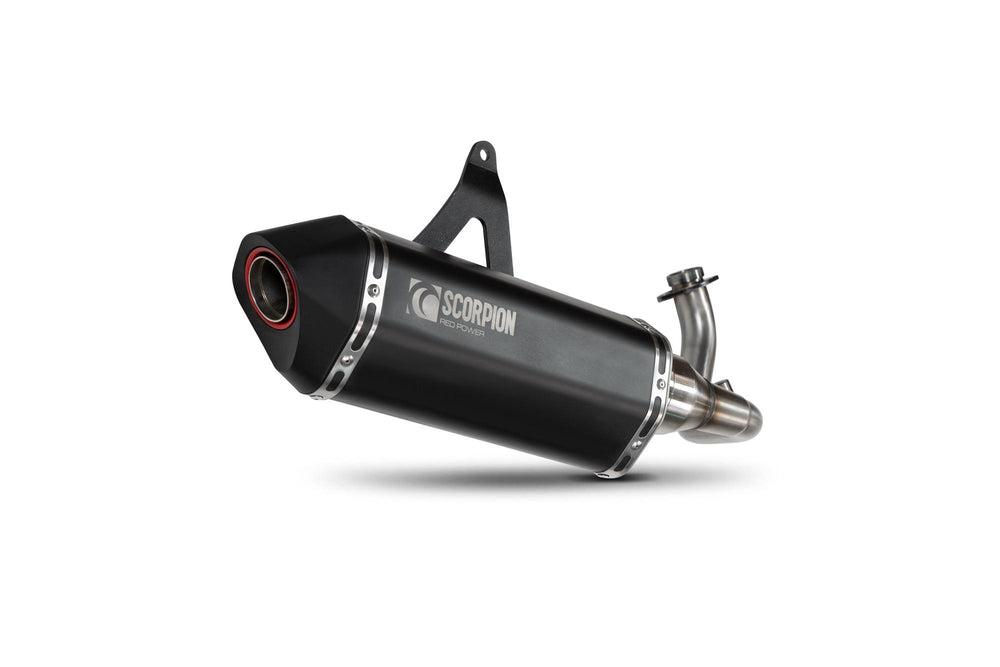 Scorpion Serket Parallel Full System Black Ceramic For Royal Alloy GP300 LC 2019-2024