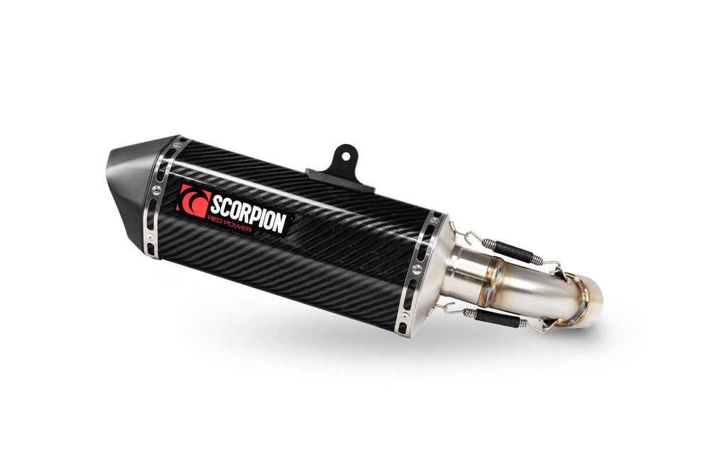 Scorpion Serket Parallel Slip-On  Carbon Fibre For KTM 990 Duke 2024-2025