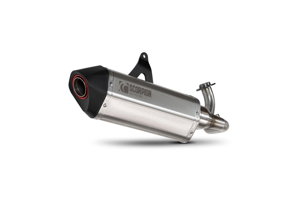 Scorpion Serket Parallel Full System Stainless Steel For Royal Alloy GP300 LC 2019-2024