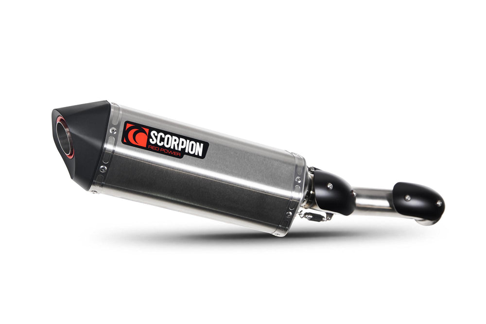 Scorpion Serket Parallel Slip-On Stainless Steel For KTM Adventure 790 2019-2020