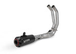 Scorpion Red Power Full System Black Ceramic For Yamaha YZF R7 2021-2024