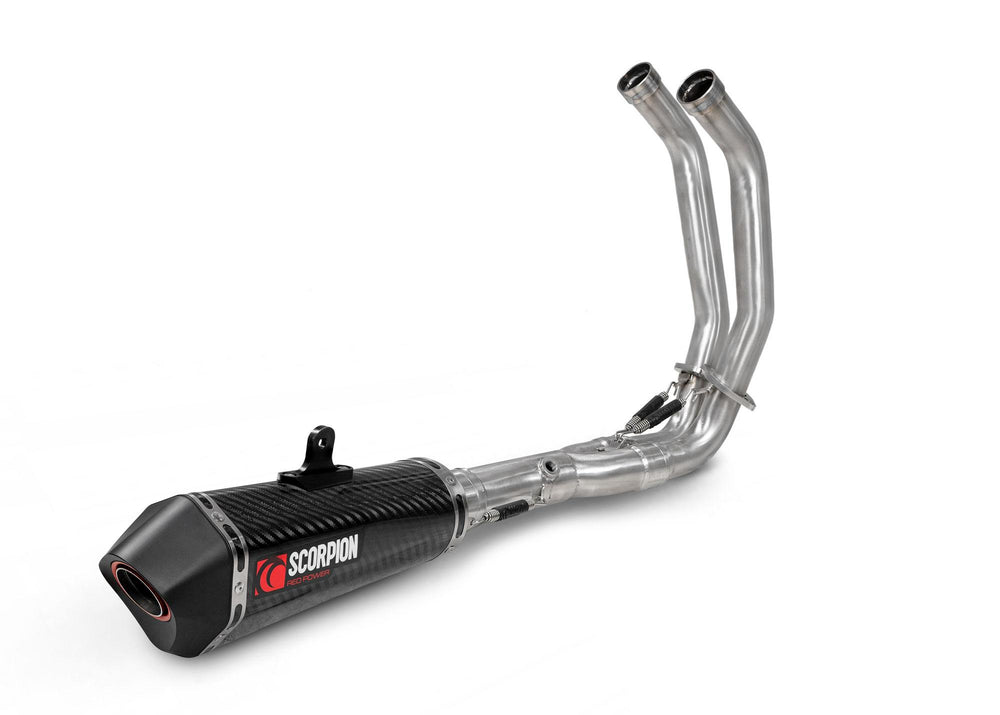 Scorpion Serket Taper Full System Carbon Fibre For Yamaha XSR 700 2021-2023