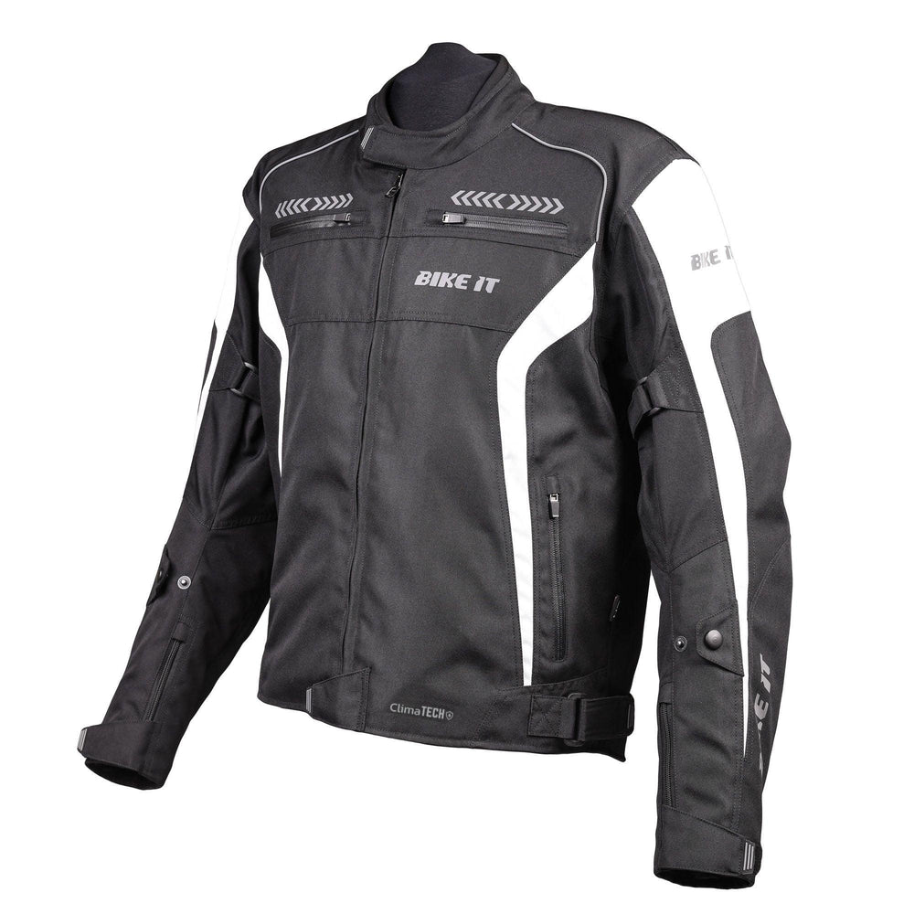 Bike It  Flux Textile Waterproof Sports Motorcycle Jacket