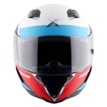 Axor Hunter SH890 Full Face Helmet - Turbo White Red Gloss