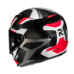 HJC RPHA 12 Carbon Xentra MC1 Red  Motorcycle Helmet