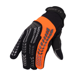 Bike It  Vapor-S Lightweight Motorcycle Gloves Black Orange