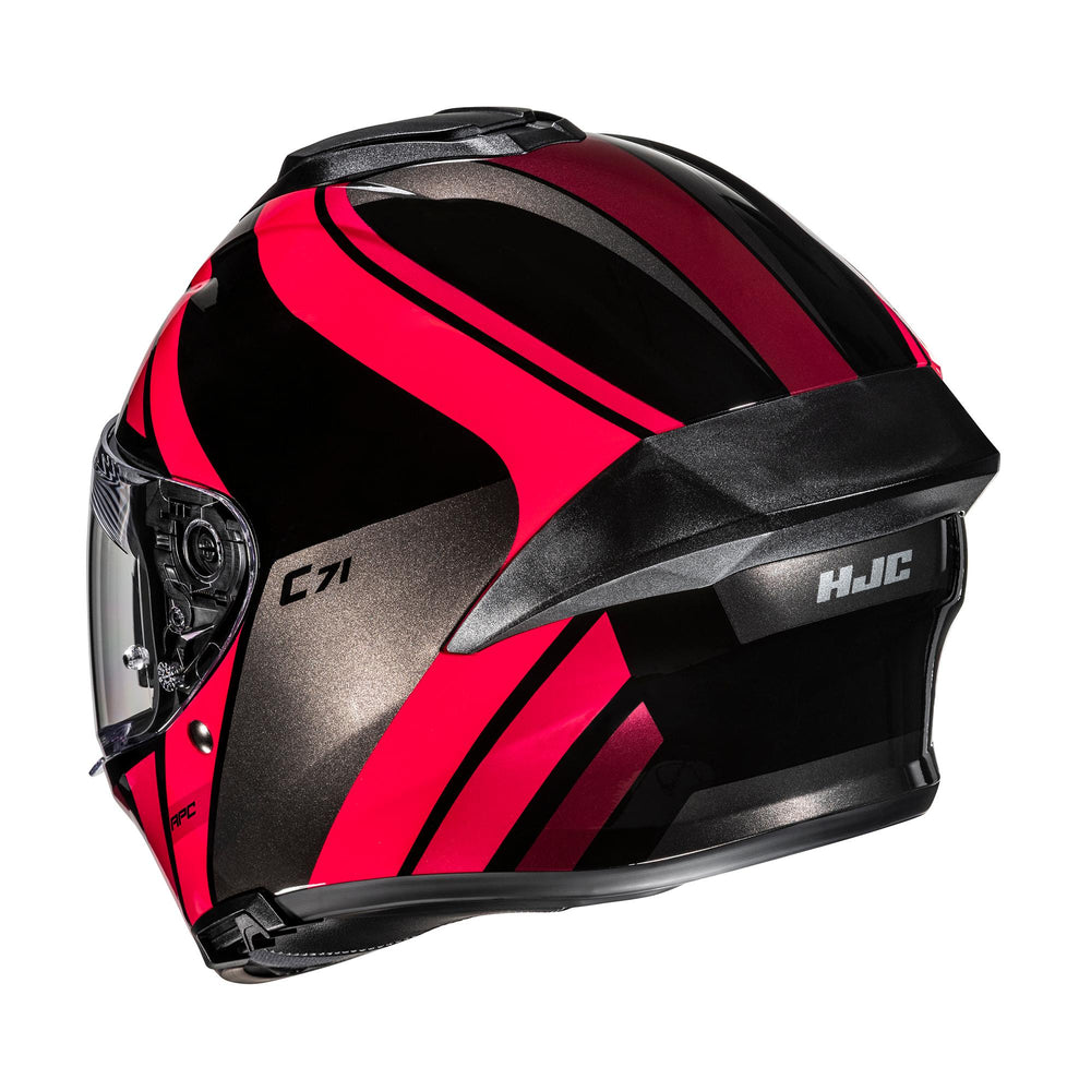HJC C71 Faber MC1 Red  Motorcycle Helmet