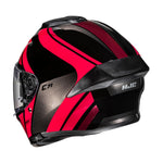 HJC C71 Faber MC1 Red  Motorcycle Helmet