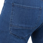 Oxford Original Approved Super Stretch Men's Slim Jean Mid Blue