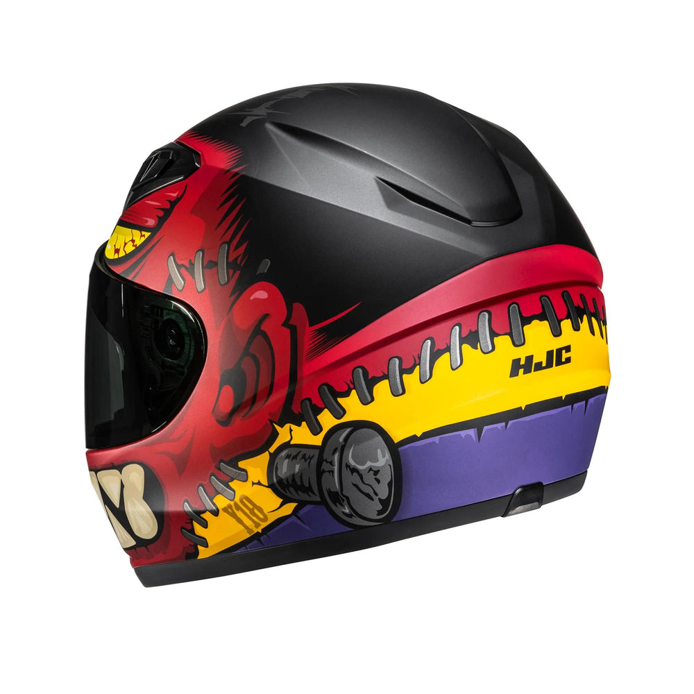 HJC Y10 Frank MC1SF Red  Motorcycle Helmet